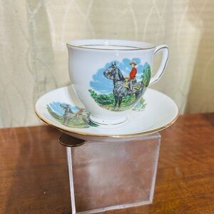 VTG Duchess Bone China RCMP Commemorative Tea Cup & Saucer Bone China